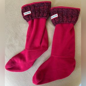 Hunter Boot Sock-Size Large (9-11) Like New